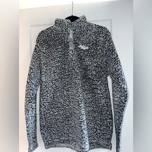 Aviano Italy Half Zip Men’s Fuzzy Large